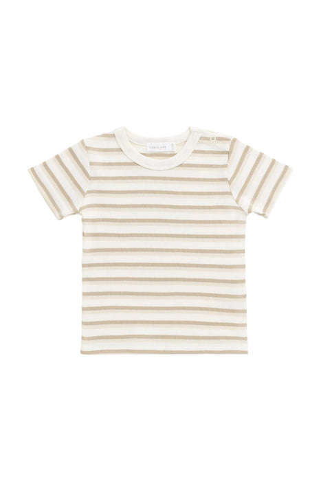 Pima Cotton Willem Tee - Sundrenched Stripe