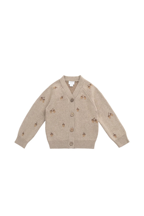 Easton Cardigan - Forest Acorns