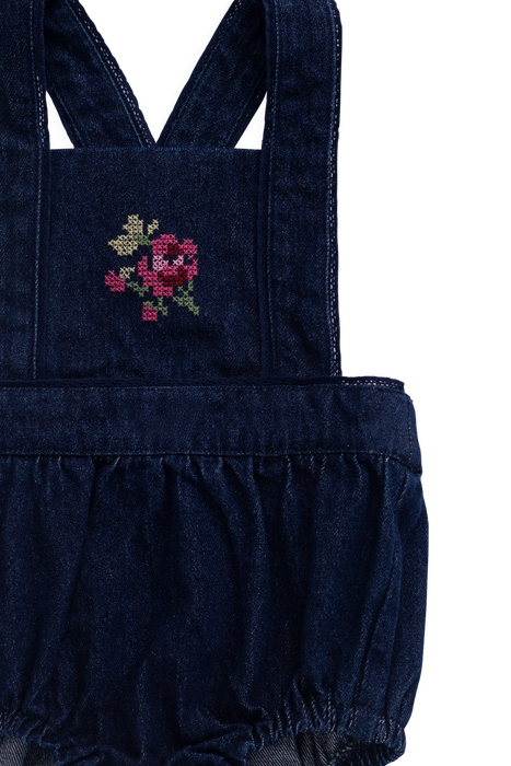 Calianna Playsuit - Deep Sea Denim Orchid Rose