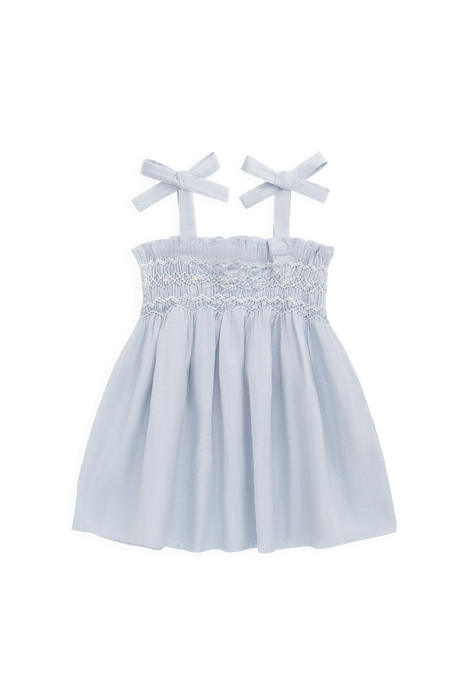 Organic Cotton Desiree Dress - Petite Check