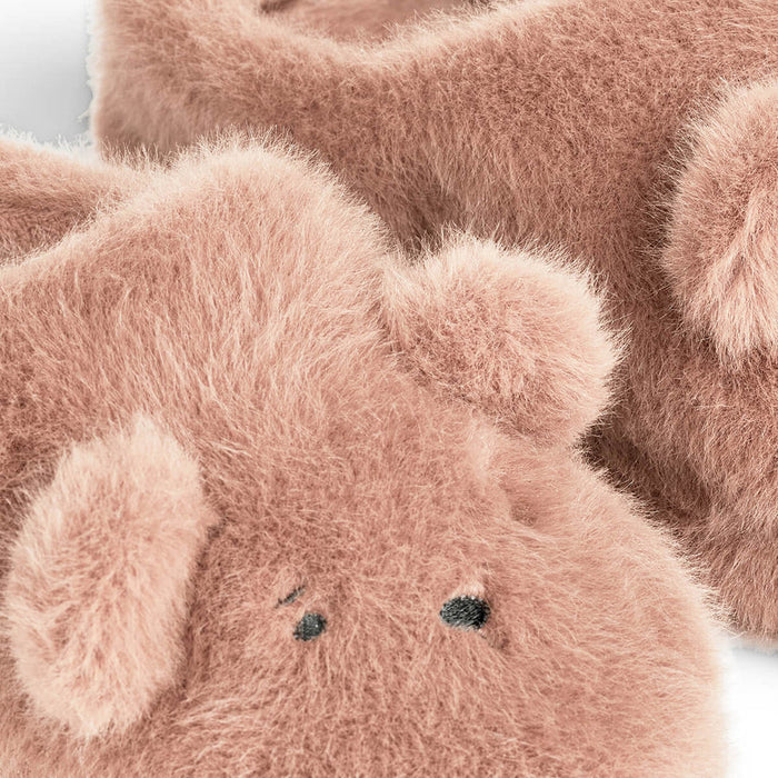 Aviaja Bear Slippers - Pale Tuscany