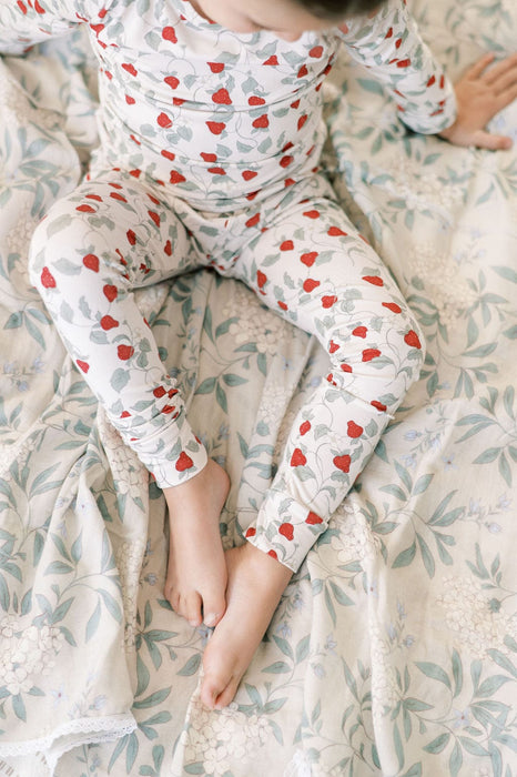 Two Piece Sleep Set - Summer Strawberries (by Solange Pilote)