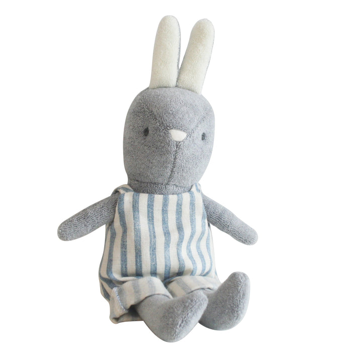 Baby Benny Bunny Chambray Stripe- 25CM