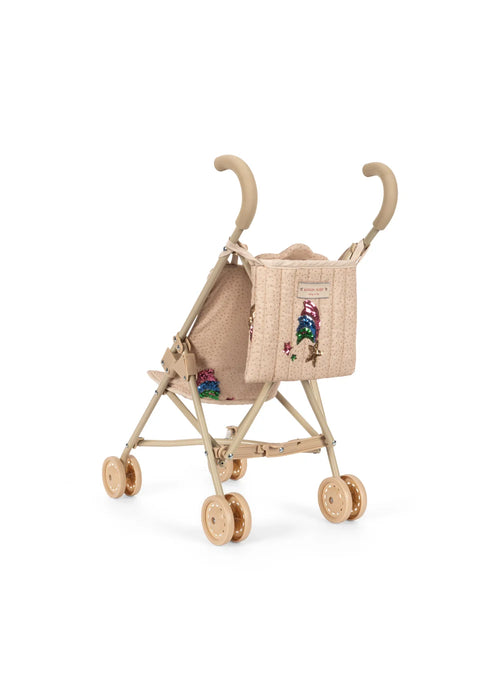 TULLE DOLL STROLLER - rainbow star