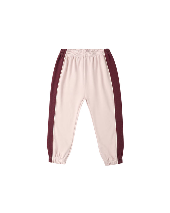 Paneled Sweatpant || Blush