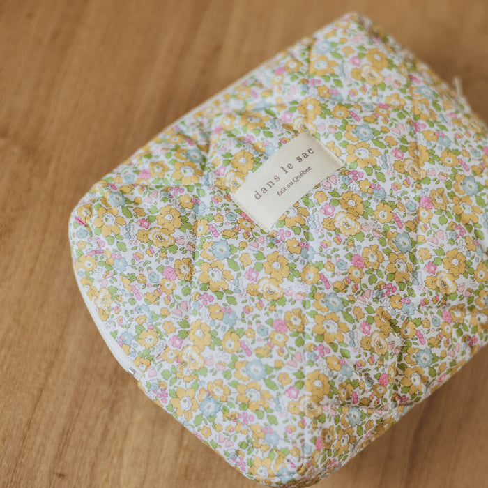 Quilted Pouch - Dans le sac x Liberty London - Mimosa