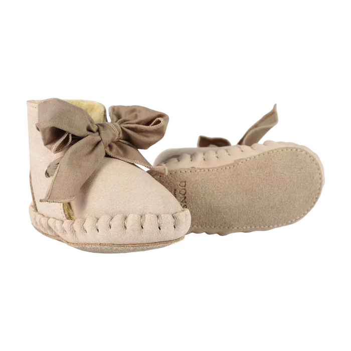 Pina Organza Booties | Powder Nubuck