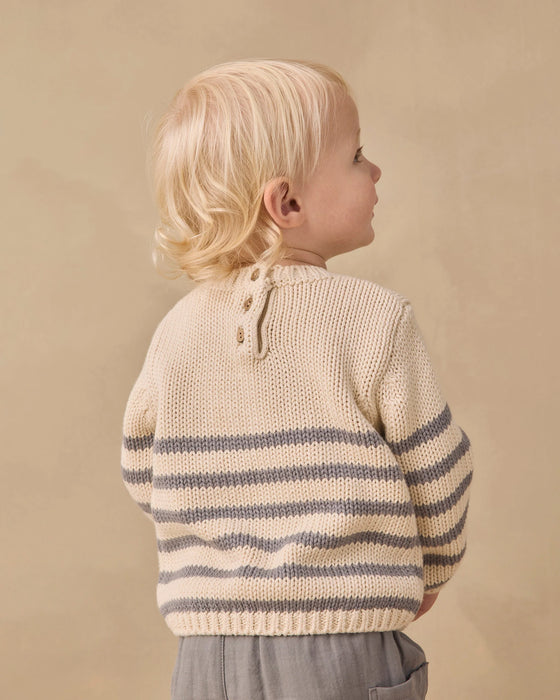 Rex Sweater Slate Stripe