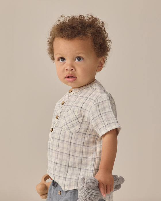 Jaxson Shirt Blue Plaid