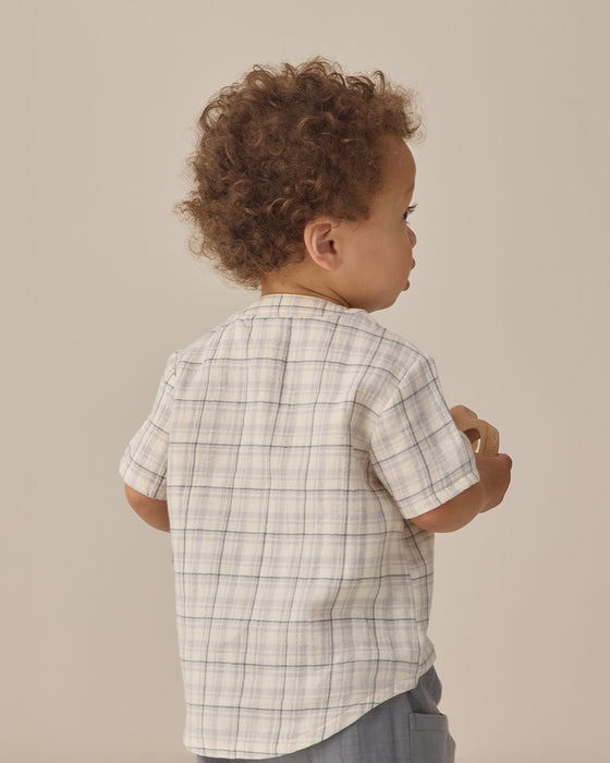 Jaxson Shirt Blue Plaid