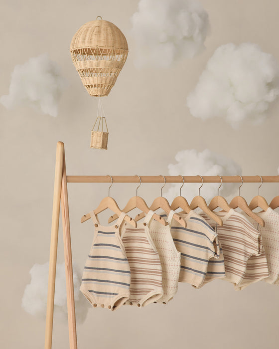 Tatum Romper Ocean Stripe