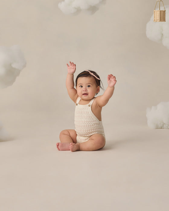 Tatum Romper Ivory
