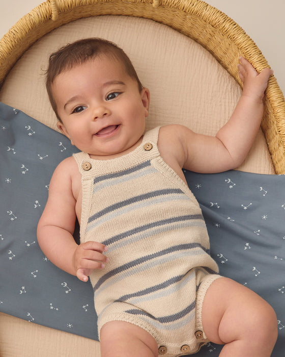 Tatum Romper Ocean Stripe