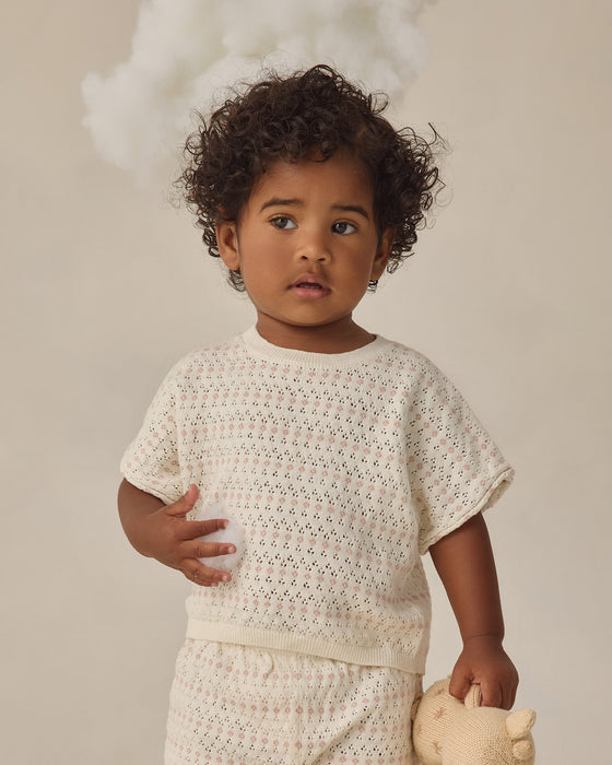 Relaxed Summer Knit Set Ivory