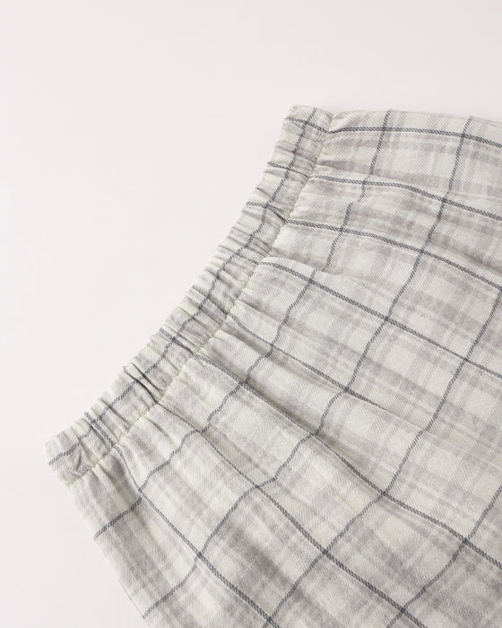 Woven Pant Blue Plaid