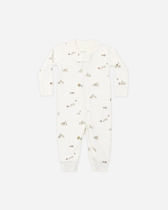Zip Long Sleeve Sleeper Bunnies