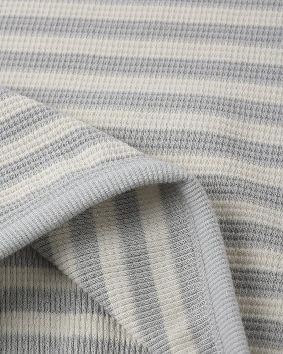 Waffle Sweater Set Sky Stripe