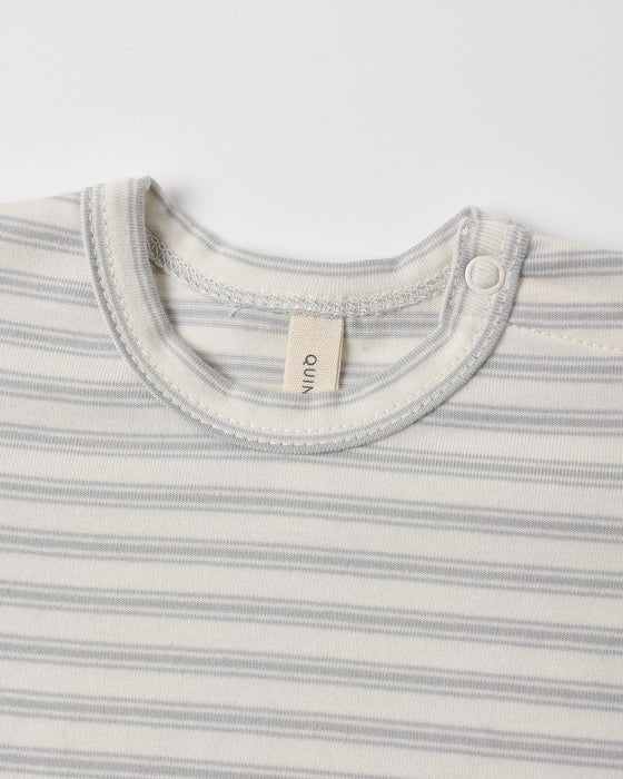 Jersey Bodysuit, 2 Pack Squirrel, Cloud Stripe