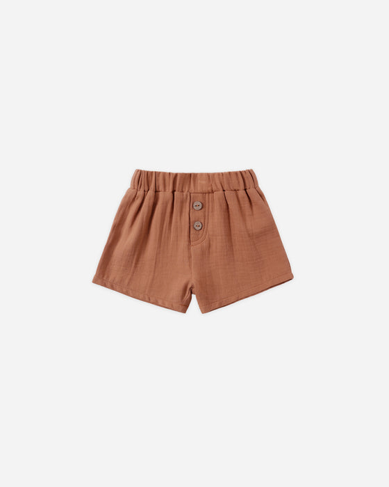 Woven Short Poppy