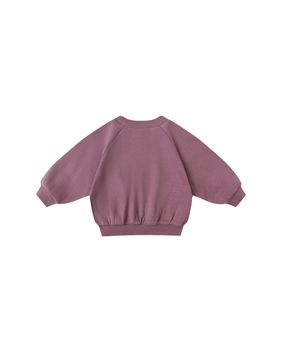 Pocket Sweatshirt || Mulberry