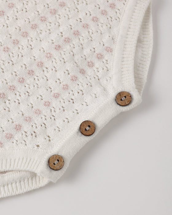Tatum Romper Ivory