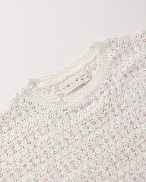 Relaxed Summer Knit Set Ivory