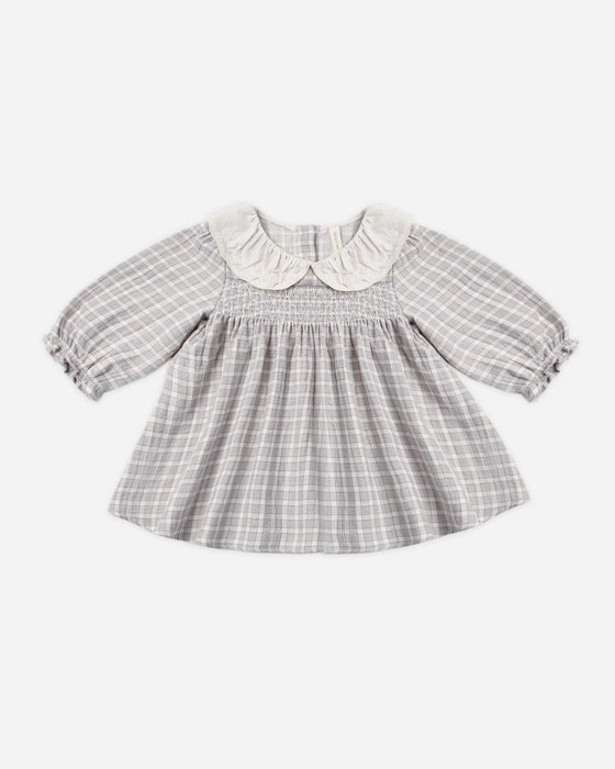 Callie Dress Blue Gingham