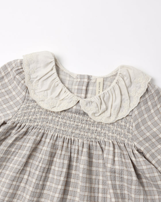 Callie Dress Blue Gingham