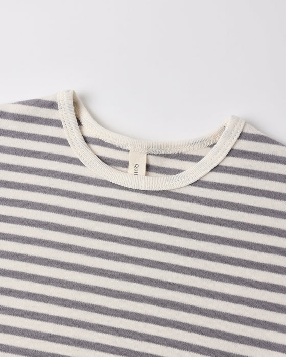 Cozy Set Slate Stripe