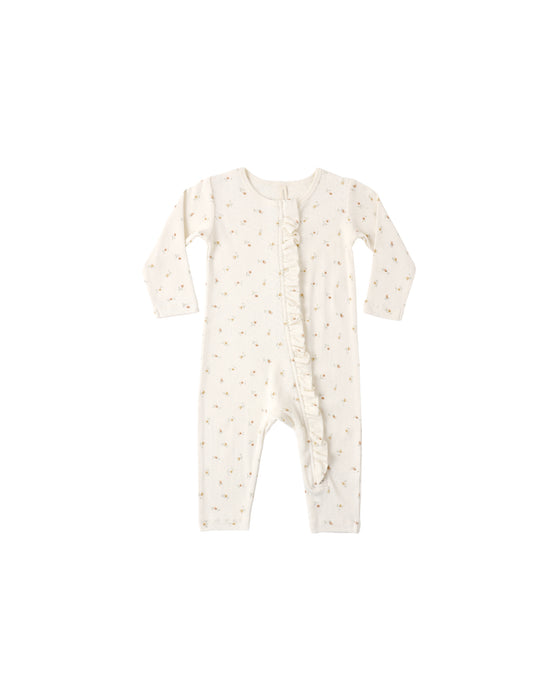 RUFFLE JUMPSUIT PETIT FLEUR - IVORY