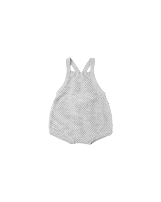 CALEB KNIT SHORTALL HEATHERED SKY