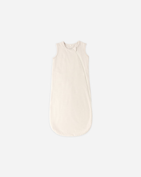 Jersey Sleep Bag Oat Micro Stripe