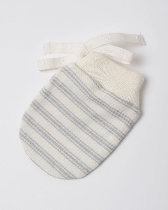 No Scratch Mittens, Set Of 2 Cloud Stripe, Cloud