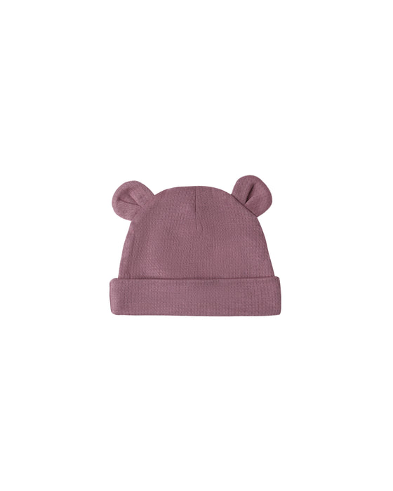 Baby Bear Beanie || Mulberry