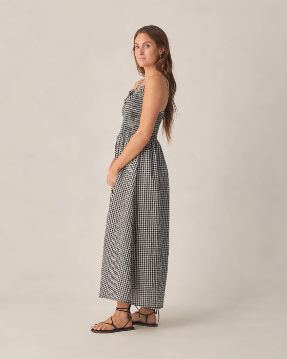 Chrissy Dress | Black Check