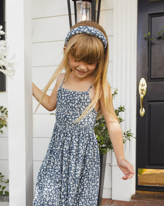 Delia Dress Navy Floral