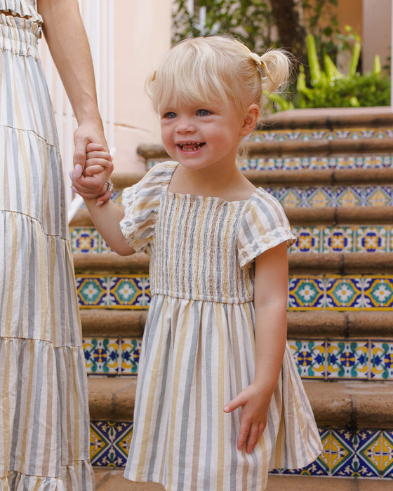 Lindsay Dress || Valencia Stripe