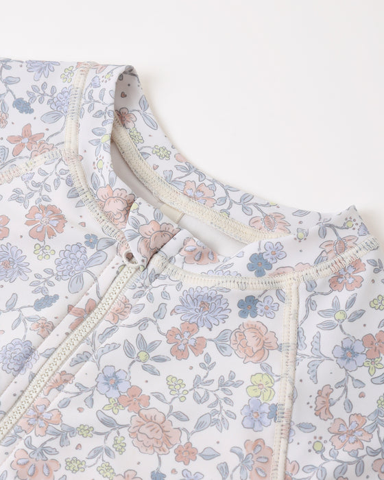 RASHGUARD ONE-PIECE BLOOM - IVORY