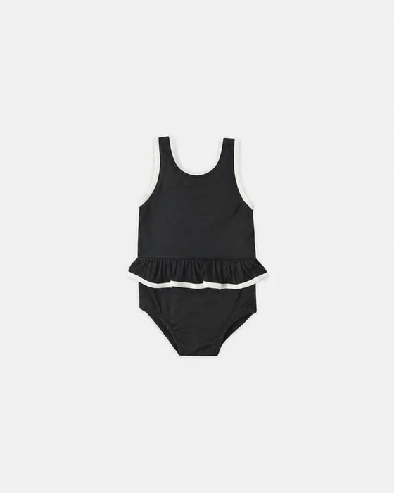 Skirted One-Piece || Black