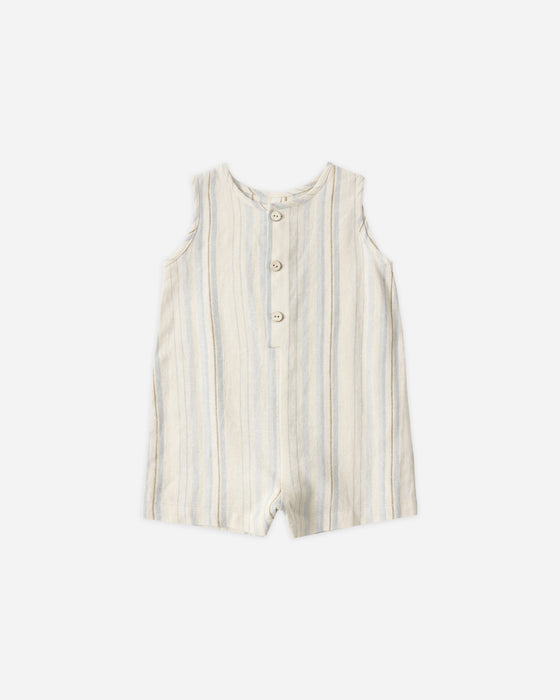 MAVRICK ROMPER SEA STRIPE - NATURAL