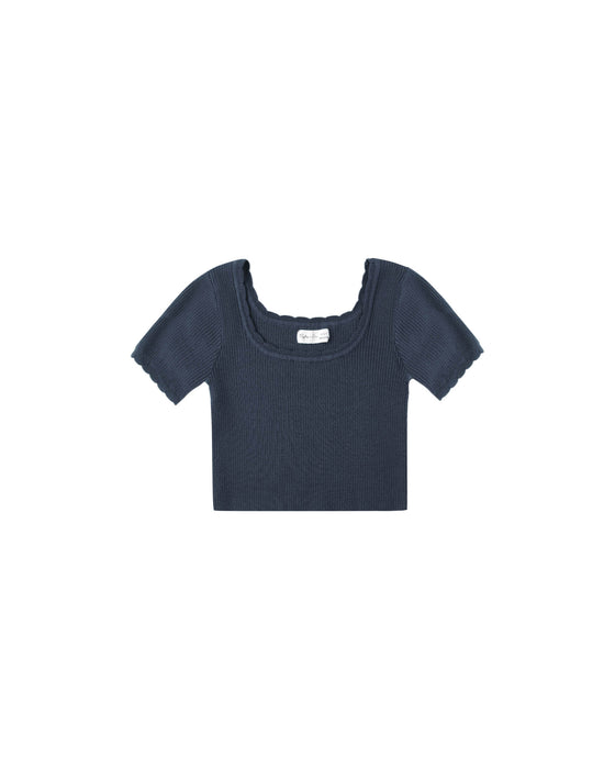 Scallop Tea || Navy