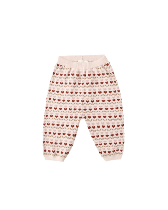 Knit Pant || Ruby Hearts