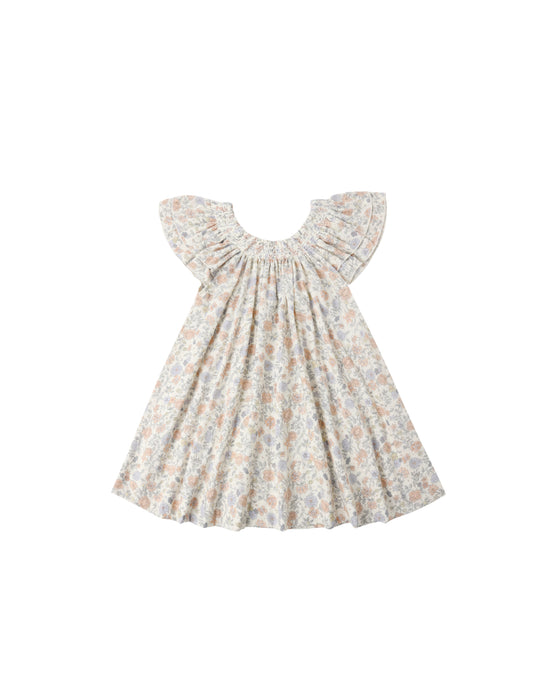 LUCIA DRESS BLOOM - IVORY