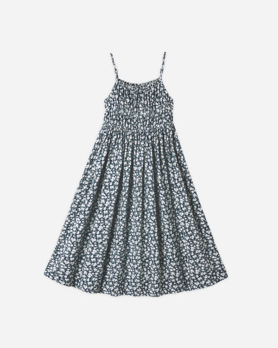 Delia Dress Navy Floral