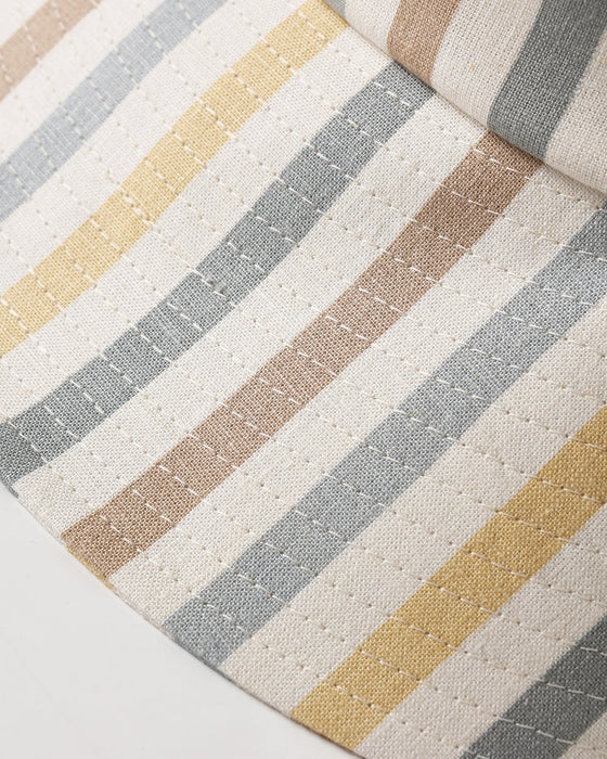 Floppy Bucket Hat || Valencia Stripe