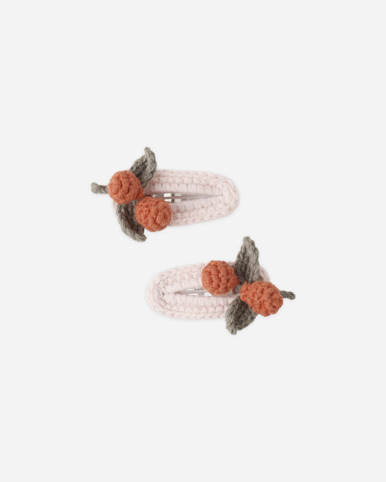 CROCHET CLIP SET NATURAL