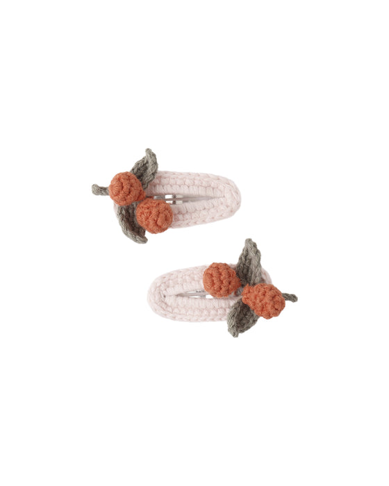 CROCHET CLIP SET NATURAL