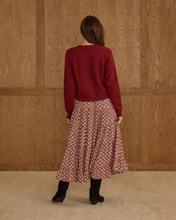 Fuzzy Cardigan || Ruby