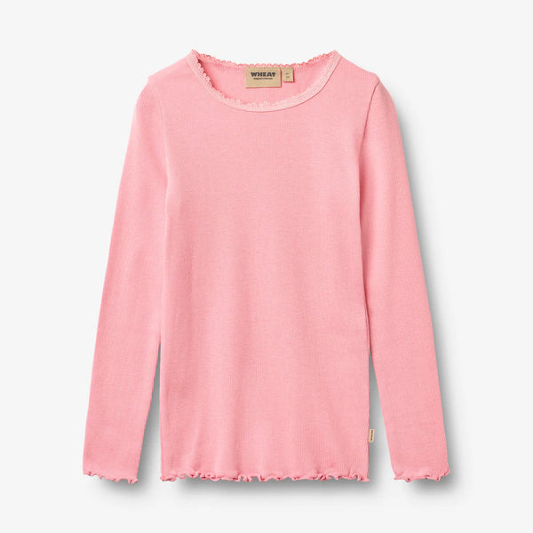 Rib T-Shirt L/S Reese Bubblegum