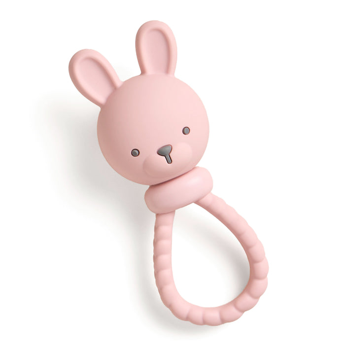 Shake & Smile™ Silicone Rattle Teether - default